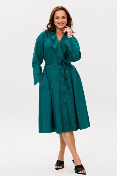 Платье Anastasia 1208.4 морская_волна - фото 3