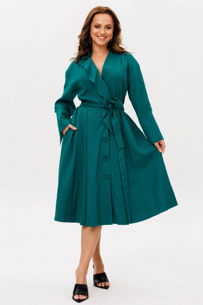 Платье Anastasia 1208.4 морская_волна - фото 2