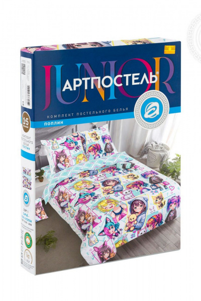 Наволочка, пододеяльник, простыня АРТПОСТЕЛЬ 912 лоли - фото 3