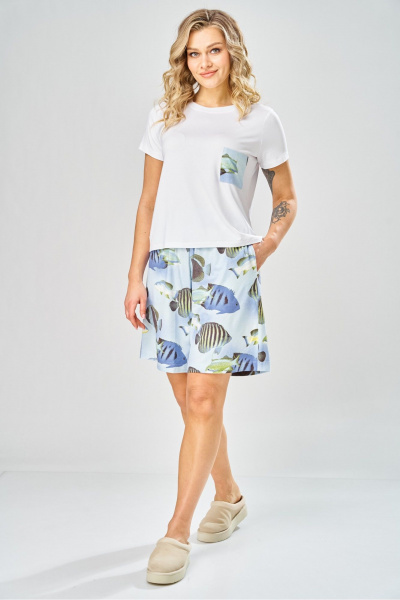 Топ, шорты Anna Majewska 1551 - фото 1