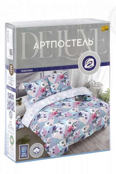Наволочка, пододеяльник, простыня АРТПОСТЕЛЬ 914 пэчворк - фото 5