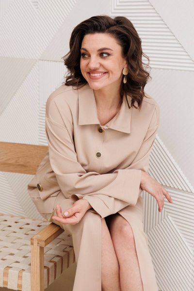 Жакет, юбка Anastasia 1336 латте - фото 9