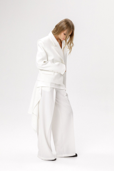 Брюки PiRS 6378 белый - фото 11