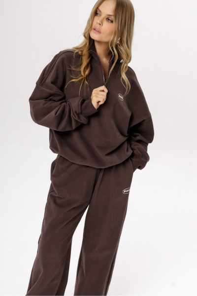 Брюки PiRS 6398 коричневый - фото 6