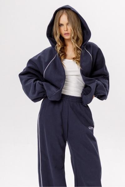 Худи PiRS 6532 синий_с_лого - фото 5