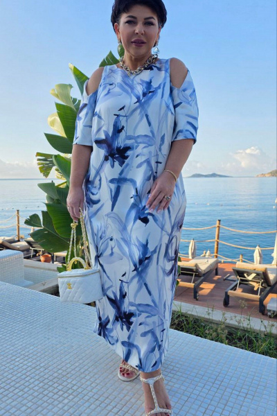 Платье Vittoria Queen 28633 молочный - фото 6