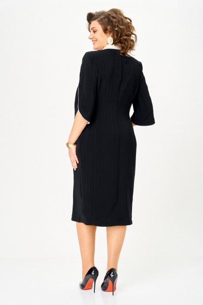 Платье ANASTASIA MAK 1308 черный - фото 10