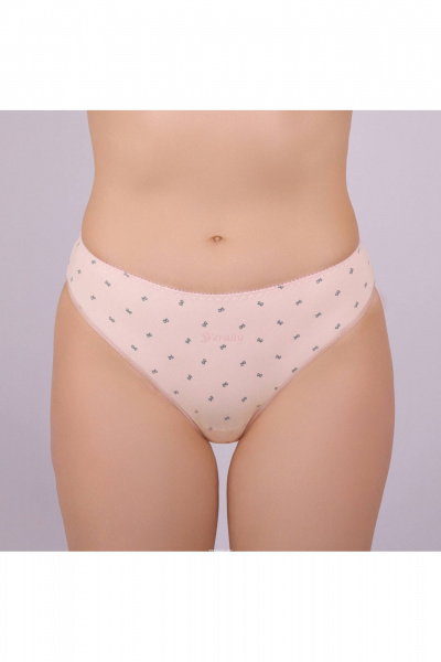 Трусы Verally 102-2 серый бантик - фото 1