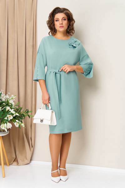 Платье VOLNA 1461 светло-мятный - фото 1