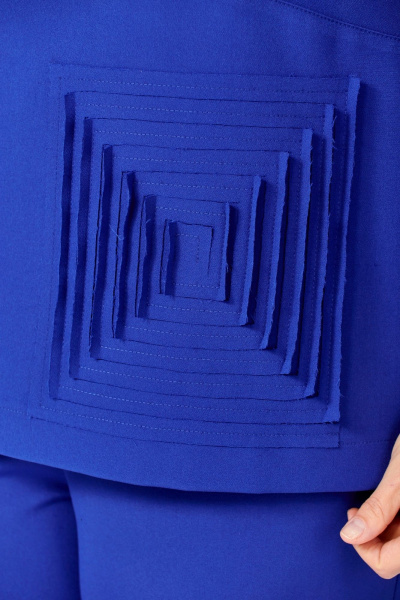 Блуза, брюки ZigzagStyle 631 василек - фото 4