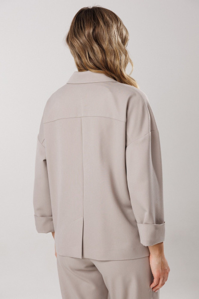 Брюки, жакет Ларс Стиль 1201 серый - фото 7