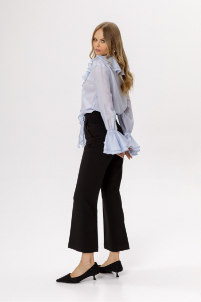 Брюки PiRS 6557 черный - фото 4