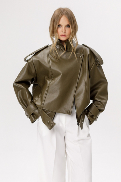 Куртка PiRS 6565 хаки - фото 2