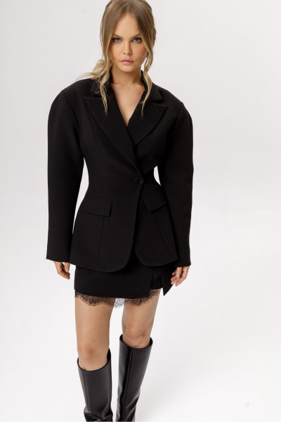 Жакет PiRS 6573 черный - фото 3