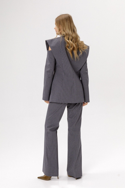 Жакет PiRS 6581 серый - фото 6