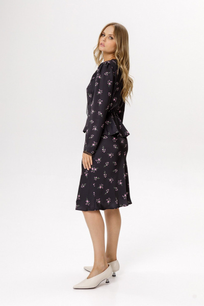 Платье PiRS 6587 черный - фото 6