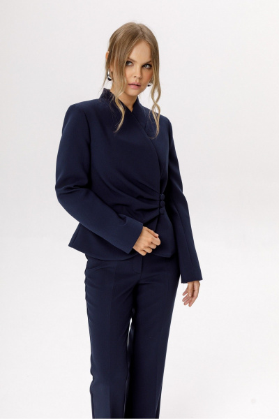 Жакет PiRS 6602 синий - фото 6