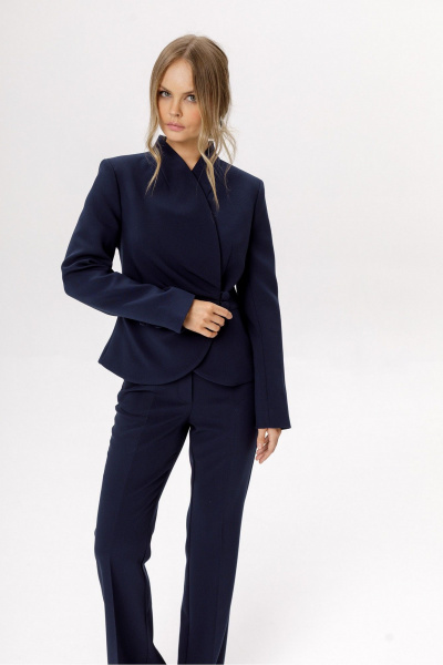 Жакет PiRS 6602 синий - фото 3