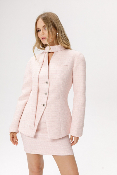 Жакет PiRS 6604 розовый - фото 4
