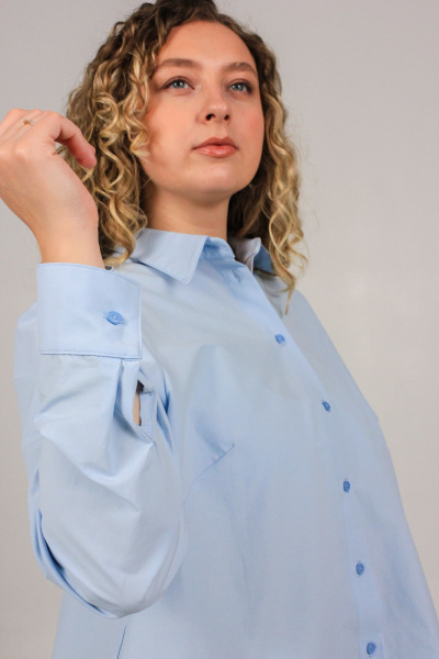 Блуза Dolce Forma BLY-BE-01_голубой - фото 4