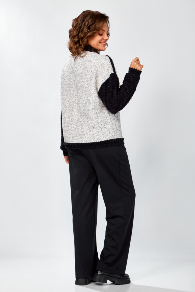 Брюки, бомбер Lady Secret 25227 беж+черный - фото 8