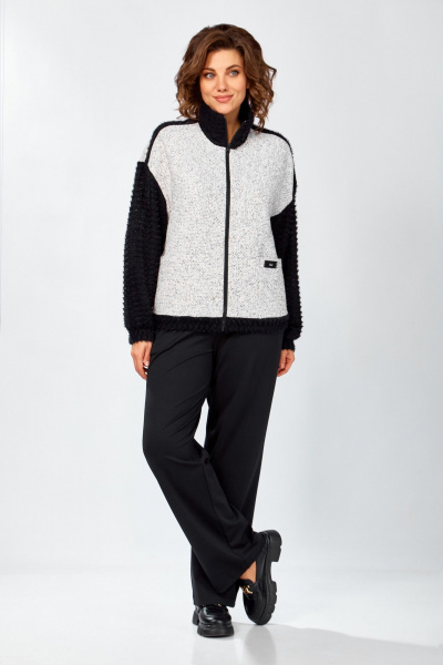 Брюки, бомбер Lady Secret 25227 беж+черный - фото 3