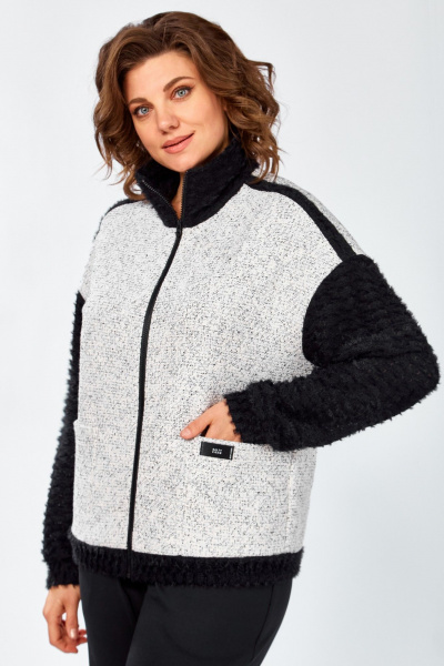 Брюки, бомбер Lady Secret 25227 беж+черный - фото 5