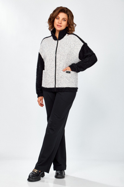 Брюки, бомбер Lady Secret 25227 беж+черный - фото 2