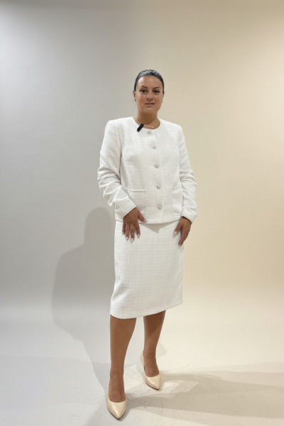 Жакет Dolce Forma GAK-BE-03_белый - фото 2