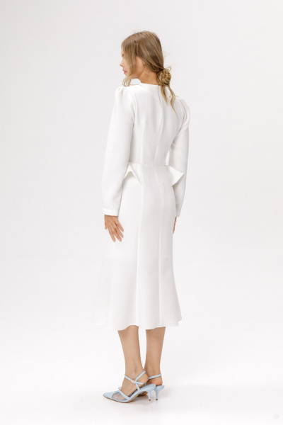 Платье PiRS 6605 молочный - фото 8