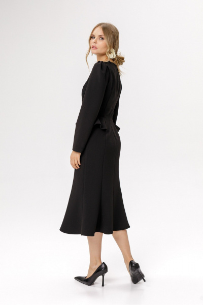 Платье PiRS 6605 черный - фото 4