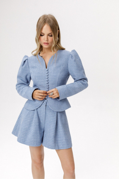 Шорты PiRS 6625 голубой - фото 1