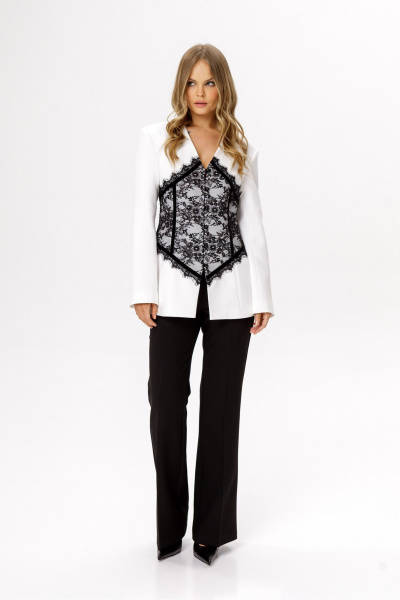 Жакет PiRS 6631 белый - фото 3