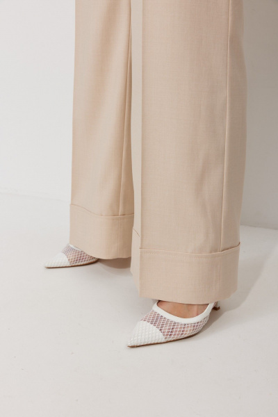 Брюки, жакет Mubliz 190 бежевый - фото 10