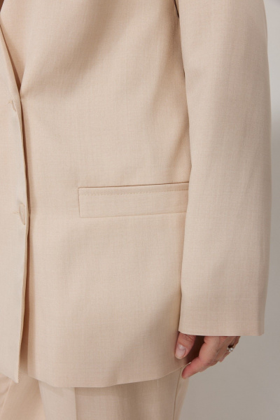 Брюки, жакет Mubliz 190 бежевый - фото 9