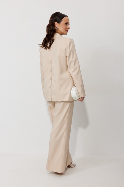 Брюки, жакет Mubliz 190 бежевый - фото 7