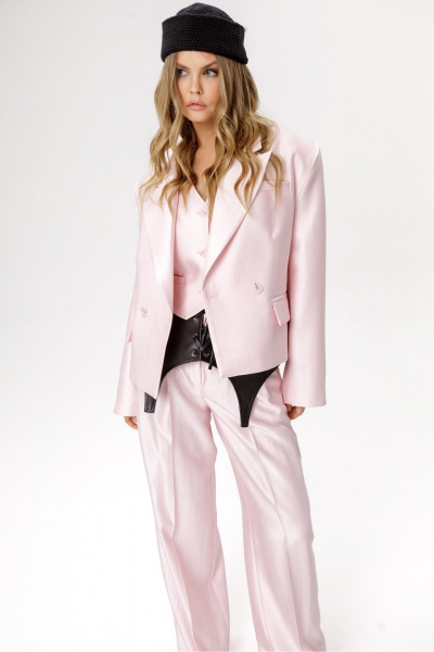 Жакет PiRS 6659 розовый - фото 8