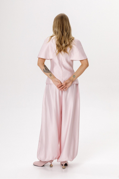 Брюки PiRS 6671 розовый - фото 5