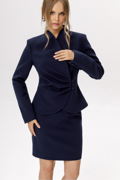 Юбка PiRS 6673 синий - фото 3