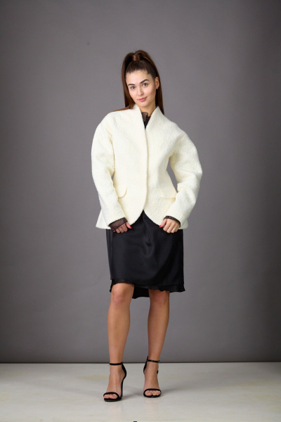 Жакет Rosheli 1173 молочный - фото 6