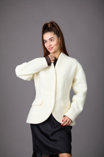 Жакет Rosheli 1173 молочный - фото 4