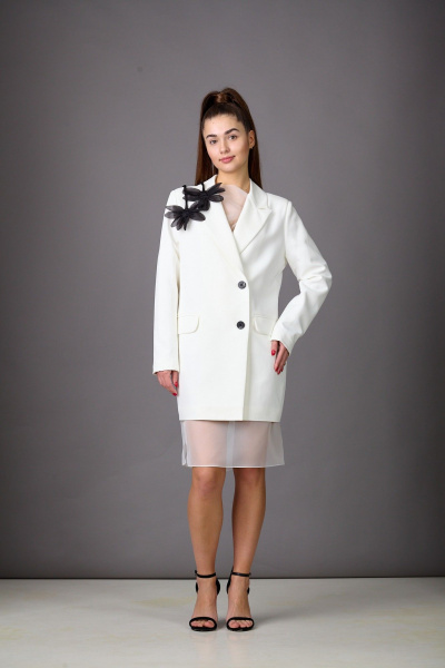 Жакет Rosheli 1174 молочный - фото 9