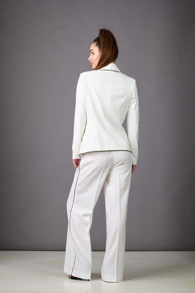 Брюки, жакет Rosheli 1177 молочный - фото 11