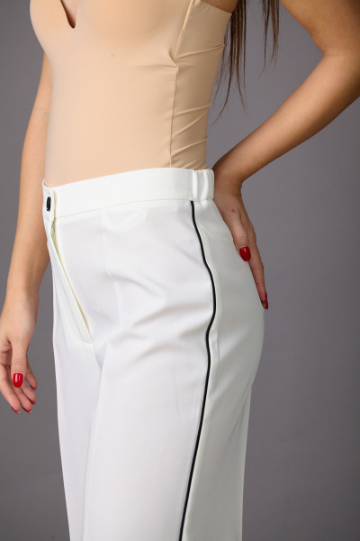 Брюки, жакет Rosheli 1177 молочный - фото 4