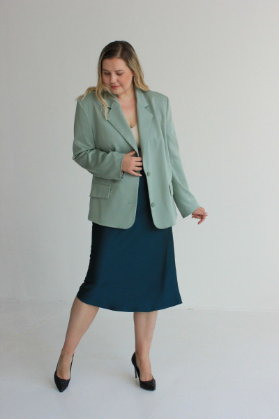 Юбка Dolce Forma YU-BE-02_изумруд - фото 1