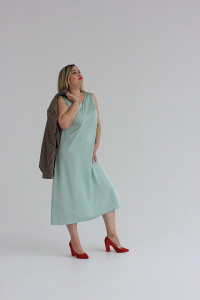 Платье Dolce Forma PLAT-BEL-KOMB-01_мята - фото 6
