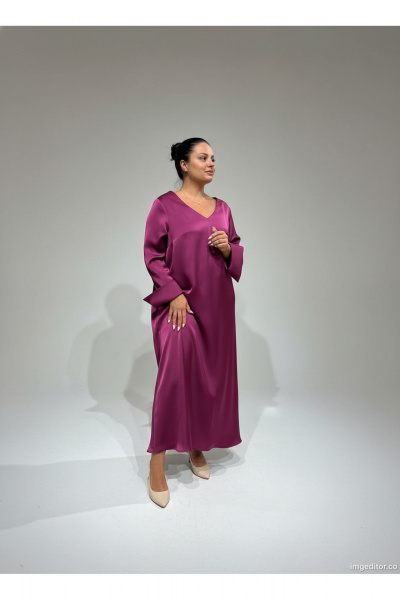 Платье Dolce Forma PLAT-BEL-KOMB-02_слива - фото 3