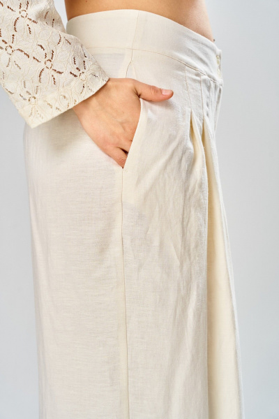 Брюки, жакет Диомант 2153 сливочное_масло - фото 9