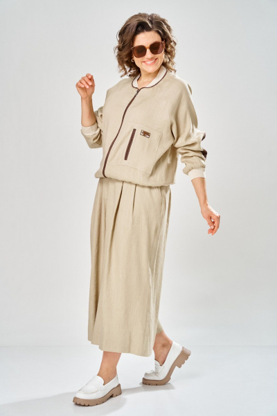 Брюки, бомбер Диомант 2154 натуральный - фото 8