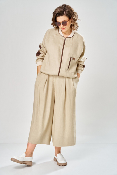 Брюки, бомбер Диомант 2154 натуральный - фото 7